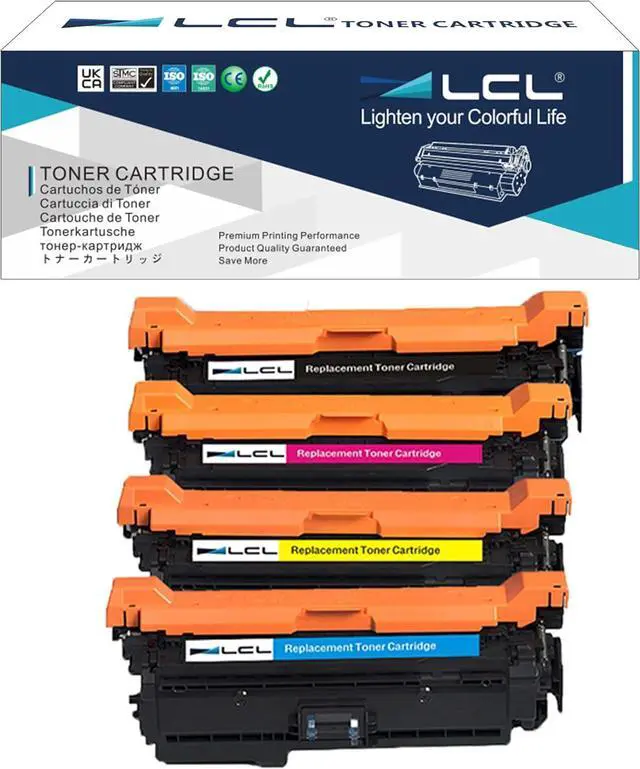 Main image of Ennovor LCL Remanufactured Toner Cartridge Replacement for HP 507X 507A CE400X CE400A CE401A CE402A CE403A M551 M551XH M575f M575c M575dn M570dw (4-Pack Black Cyan Magenta Yellow)