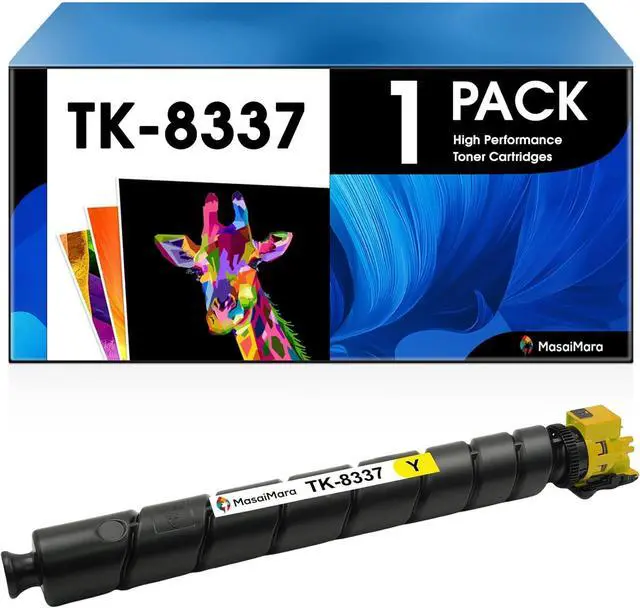 Main image of Ennovor MasaiMara Yellow TK-8337 TK8337 1T02RLAUS0 Compatible Toner Cartridges Replacement for Kyocera TASKalfa 3252ci 3253ci Copystar CS3252ci CS3253ci Printer