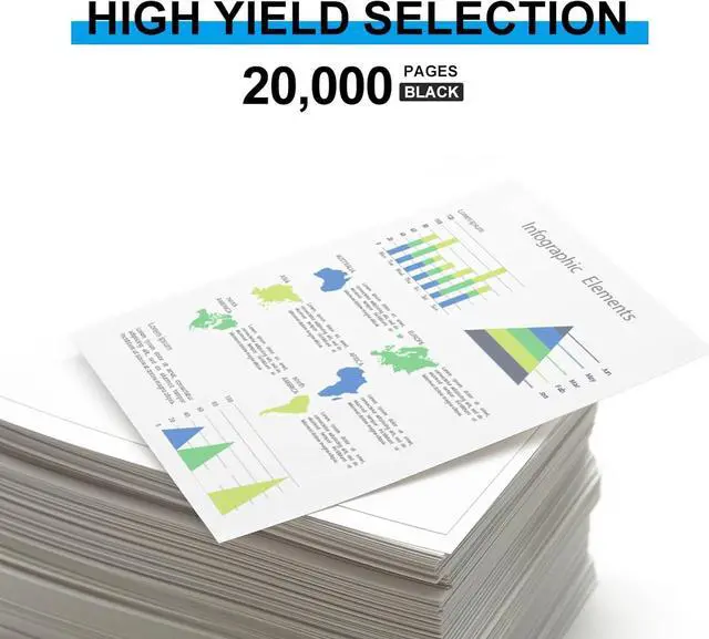 Alt view image 3 of 6 - Ennovor TK362 TK-362 1 Pack Black Toner Cartridge Compatible with Kyocera ECOSYS FS-4020DN Printer (1T02J20US0)