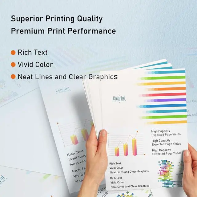 Alt view image 6 of 7 - TN-431 TN431 Toner Cartridge Replacement for Brother TN431BK, TN431C, TN431M, TN431Y Toner Cartridge MFC-L8900CDW MFC-L8610CDW MFC-L9570CDW HL-L8360CDW HL-L8260CDW Printer( TN431 2BK/C/M/Y, 5-Pack)