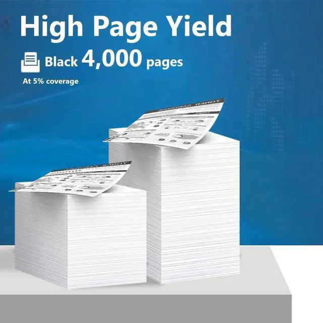 Alt view image 4 of 7 - 30X Black High Yield Toner Cartridge CF230X 2-Pack Compatible 30X CF230X Replacement for HP 30X/30X with Laser Pro MFP M227fdw M203dw M203dn M203d M227 M203 Printer, CF230X Toner [4,000 Pages/Pack]