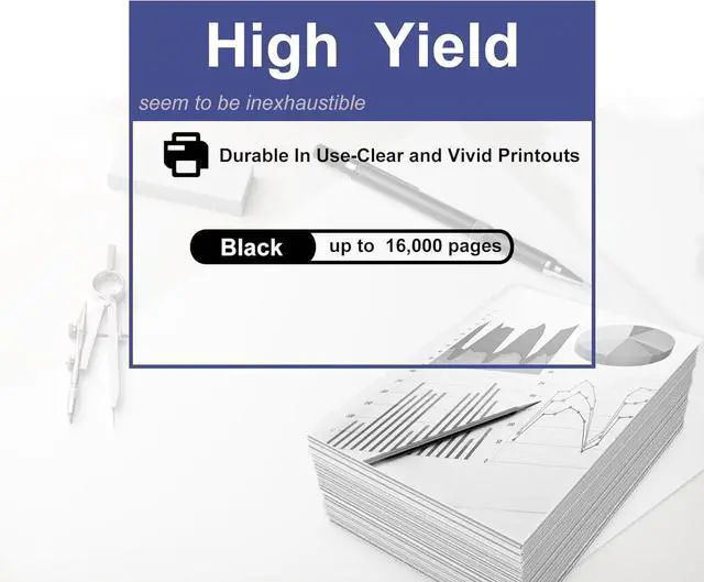 Alt view image 3 of 6 - Ennovor pgisoxt 1 Pack TK-322 1T02F90US0 Black Toner Cartridge High Yield Compatible TK-322 TK322 Replacement for Kyocera Mita FS-3900DN FS-3900DTN FS-4000DN FS-4000DTN Printer (up to 16,000 Pages)