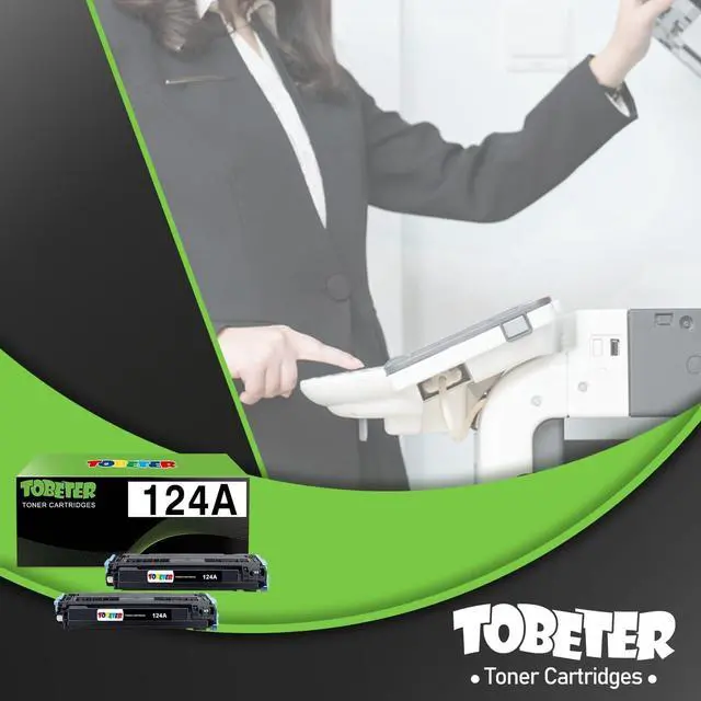 Alt view image 6 of 7 - ToBeter 124A Q6000A Toner Black Replacement for HP 124A 124 Black Toner Cartridge Q6000A for Color Laserjet 1600 2600 2600n 2605 2605dn 2605dtn CM1015 CM1017 MFP Printer Ink, 2,500 Pages, 2 Pack