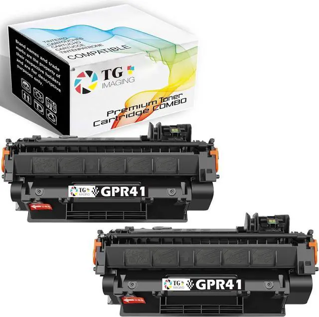 Main image of Ennovor TG Imaging Compatible Toner Cartridge Replacement for Canon GPR-41 Toner GPR 41 GPR41 3480B005AA for ImageRUNNER LBP-3470 LBP-3480 LaserCLASS 650i Printer (6,400 Pages Each, 2-Pack)