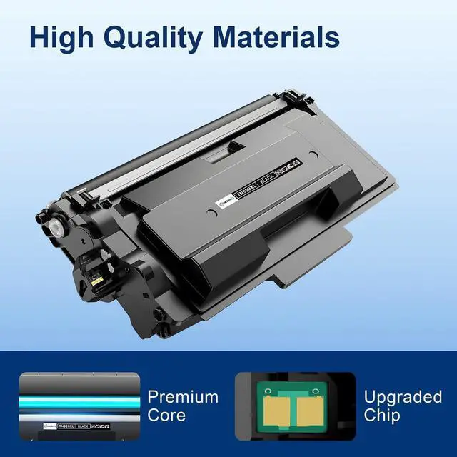 Alt view image 4 of 7 - Ennovor TN920XL TN920 Toner Cartridge Compatible for Brother TN920 TN920XL TN-920XL TN920XXL Toner High Yield for Brother HL-L6210DW HL-L6210DWT HL-L5210DN HL-L5210DW HL-L5210DWT Printer (2 Pack)