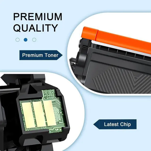 Alt view image 5 of 6 - Ennovor TN920XL TN920 Toner Cartridge Replacement for Brother TN-920XL TN-920 High Yield to Use with HL-L6210DW HL-L5210DW HL-L6210DWT HL-L5210DN HL-L5210DWT Printer(2 Black, with Chip)
