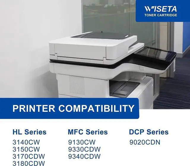 Alt view image 2 of 5 - Ennovor TN221 TN225 - TN221BK TN221 Toner - Compatible Toner Cartridge Replacement for Brother TN221 Toner cartridges TN221 TN225 Compatible with MFC-9130CW HL-3170CDW HL-3140CW Printer (5 Pack)