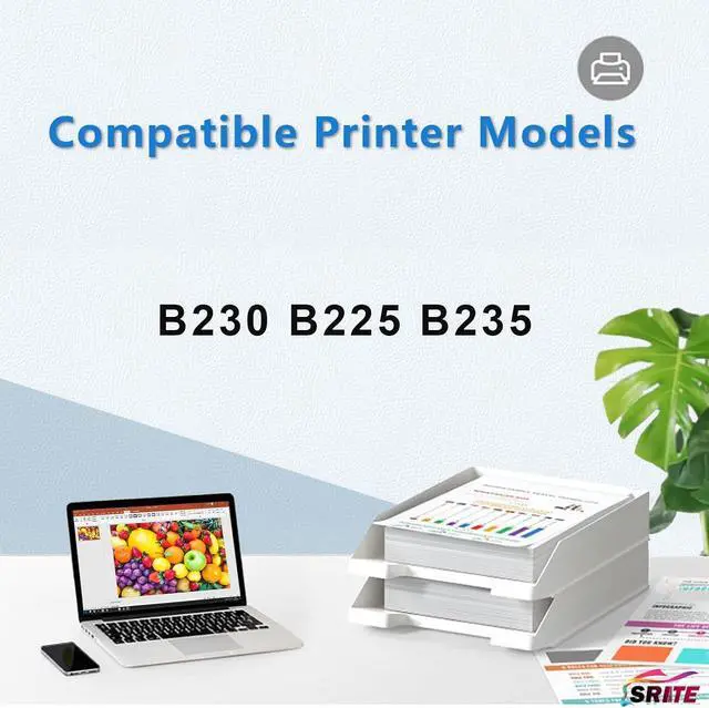 Main image of Ennovor B230 B235 Black Toner Cartridge 6000 Pages High Yield with New Chip Compatible 006R04400 006R04401 Replacement for Xerox B230 B230DNI B225 B225DNI B235 B235DNI Printer (1-Pack)