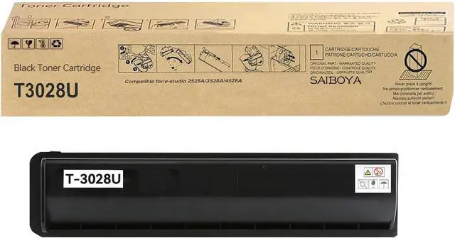 Main image of Ennovor T-3028U T3028U Black Toner Cartridge Compatible for Toshiba T3028U T-3028U Toner Cartridge Use for E-Studio 2528A 3528A 4528A Printer, 43,900 Pages