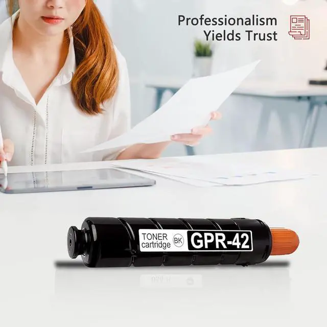 Alt view image 5 of 7 - Ennovor Compatible GPR-42 GPR42 4791B003AA Toner Cartridge BIGSPCE Replacement for Canon imageRunner Advance 4045 4051 4245 4251 Printer Toner (1 Pack, Black)