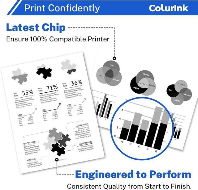 Alt view image 6 of 7 - DR830 DR-830 Drum for Brother Printer DCP-L2640DW Replacement for DR 830 Drum Unit TN830 TN830XL TN 830 Toner Cartridge for Brother HL-L2460DW MFC-L2820DW DCP-L2640DW HL-L2405W (Drum only, 2 Packs)