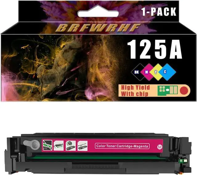 Main image of Ennovor 125A Toner Cartridge Work for HP CB540A CB541A CB542A CB543A Toner Cartridges Compatible for HP CP1213 CP1214 CP1215 CP1216 CP1217 CP1513N CP1514N CP1515N CP1516N Printer,Magenta ×1