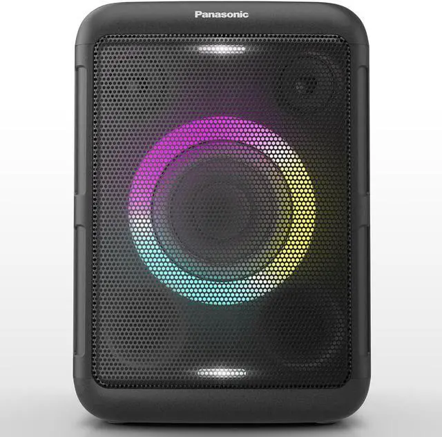 Main image of Panasonic BMAX Portable Speaker Bluetooth, 75W Bass Boost Long Battery Life, Wireless, 7 Light Colors & 12 Patterns w/Flash & Strobe Plug-in Guitar & Host Karaoke Party, SC-BMAX5