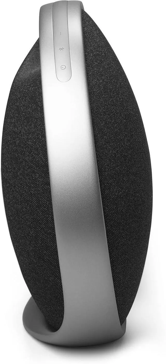 Alt view image 2 of 7 - Harman Kardon Onyx Studio 9 - Portable Stereo Bluetooth Home Speaker with Built-in Battery and USB Charging, self-Tuning, and Multi-Speaker Connection by Auracast - Black