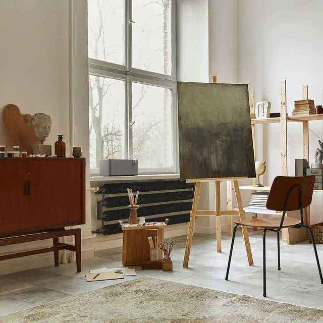 Alt view image 2 of 6 - Klipsch The One Plus Premium Bluetooth Speaker System with Two 2.25 Full Range Drivers, 4.5 Woofer, Bluetooth 5.3 with Up to 40 ft. of Distance, Walnut