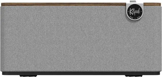 Alt view image 3 of 6 - Klipsch The One Plus Premium Bluetooth Speaker System with Two 2.25 Full Range Drivers, 4.5 Woofer, Bluetooth 5.3 with Up to 40 ft. of Distance, Walnut