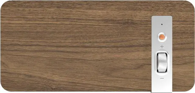 Alt view image 4 of 6 - Klipsch The One Plus Premium Bluetooth Speaker System with Two 2.25 Full Range Drivers, 4.5 Woofer, Bluetooth 5.3 with Up to 40 ft. of Distance, Walnut