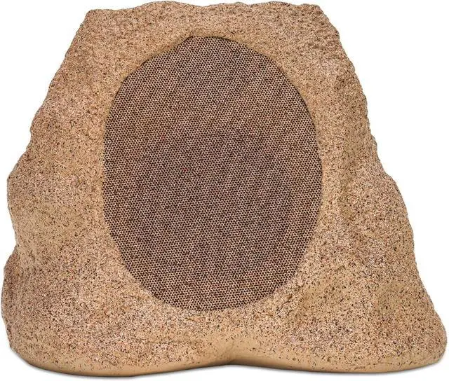Main image of Victrola Rock Speaker Connect, Sand, Wireless Outdoor with Bluetooth 5.3, 22-Hour Battery Life, with Solar Charging, Link Up to 20 Rock Speakers, IP65 Water & Dust Resistant
