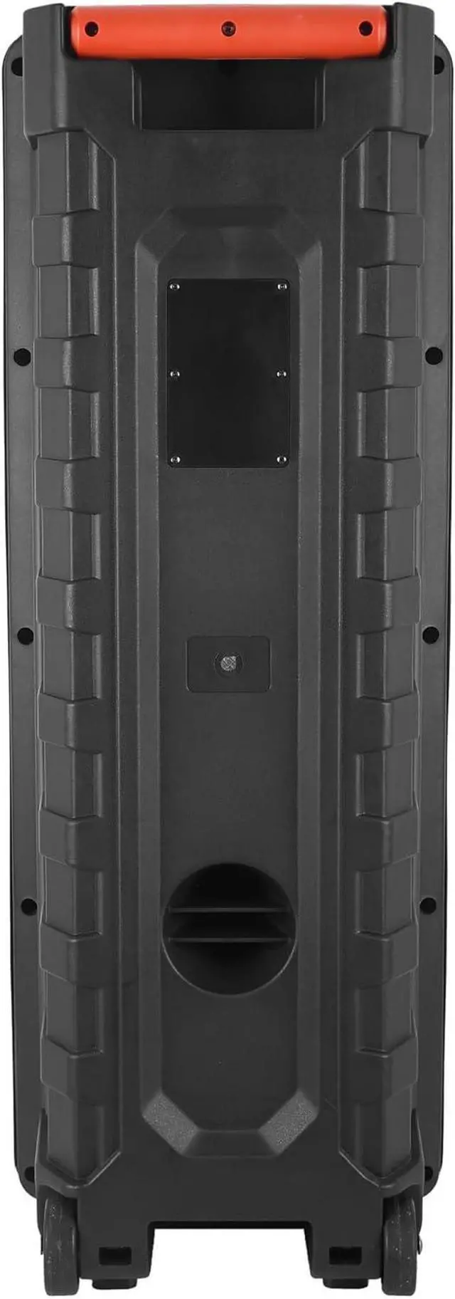 Alt view image 2 of 7 - Audiobox ABX-214R Dual 12" Portable Bluetooth Speaker, Lightweight but Loud with BASS, RGB Party Lights, Wireless Microphone, Volume, Treble & Bass Controls, 37-Inch Tall