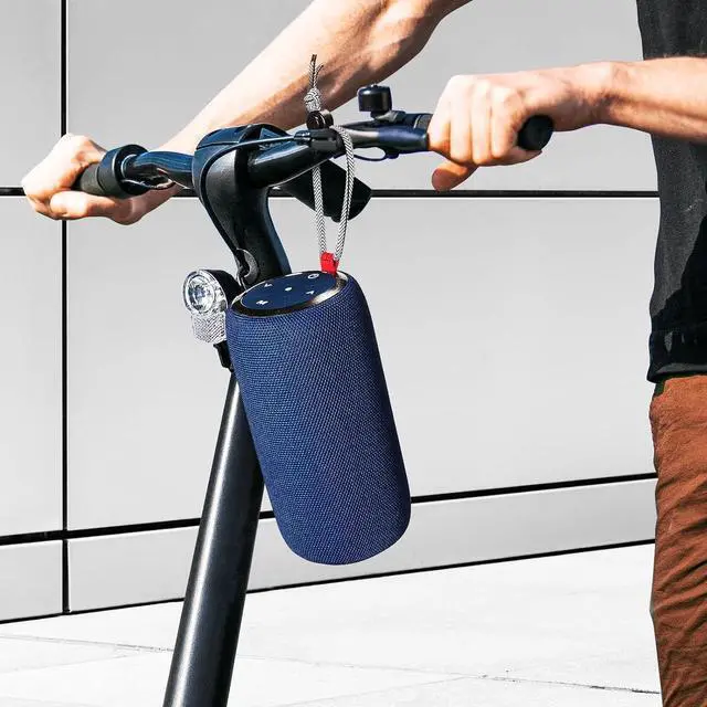 Alt view image 6 of 6 - Monster S310 Upgraded Bluetooth Speaker, 30W Portable Speaker True Wireless Stereo Pairing Deliver Dynamic Sound, IPX6 Waterproof, Bluetooth 5.2 Built-in Mic, 24H Playtime, for Party, Blue