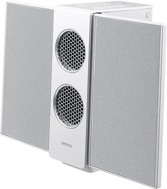 Alt view image 3 of 6 - BenQ Trevolo S Wireless Bluetooth Portable Electrostatic Speaker, 3D Mode, NFC, USB DAC, 18 Hrs Playing Time (White)