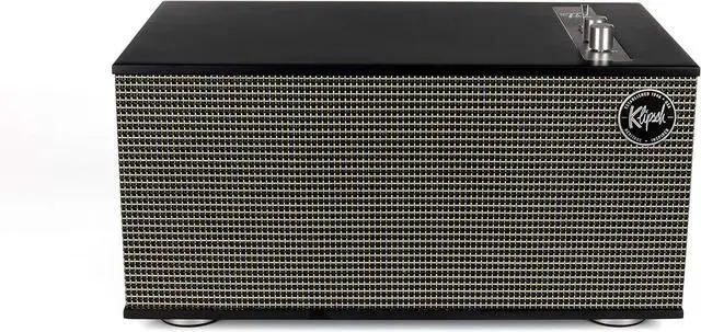 Alt view image 2 of 3 - Klipsch Heritage Wireless The Three II Tabletop Stereo in Matte Black