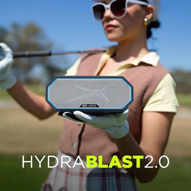 Alt view image 7 of 7 - Altec Lansing - Portable Bluetooth Speaker HYDRABLAST 2.0, Waterproof IP67, 20W Output Power, Magnetic Bluetooth Speaker (Raiders)