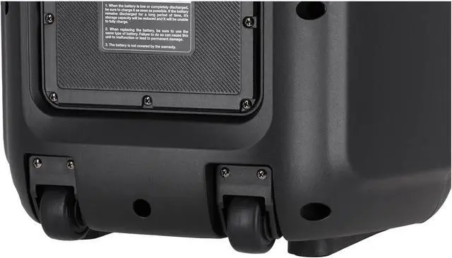 Alt view image 7 of 7 - Rockville BASS Party 10 Dual 10" 2000W Portable Bluetooth Speaker, Deep Bass, LED Lights, Long Battery Life, Perfect for Parties and Outdoor Events