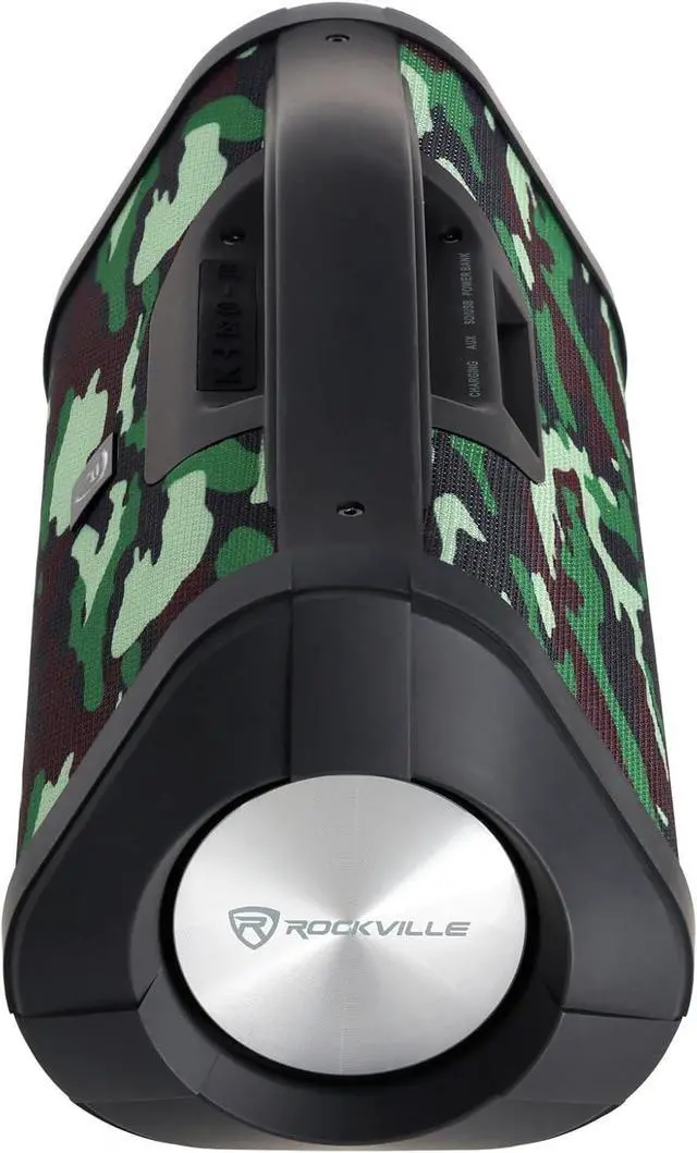 Alt view image 5 of 7 - Rockville RPB-XL 30W Portable Bluetooth Speaker Boombox, TWS Linking, USB Powerbank, Long Battery Life, for Outdoor Adventures and Parties