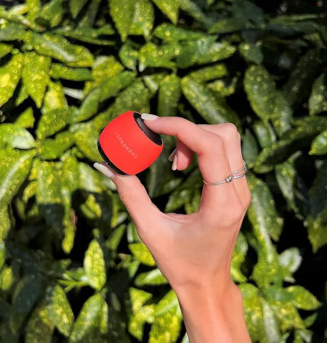 Alt view image 3 of 5 - U Speakers Micro Glow in the Dark Portable Wireless Bluetooth Speaker with Mic & Selfie Remote Control Active Lifestyle Travel Home Office Bundle with Coordinating Micro Speaker, Pair together