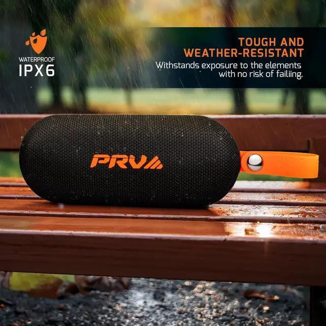 Alt view image 2 of 7 - PRV AUDIO Loud Portable Bluetooth Speaker Wireless PS36 Magnet - Magnetic Waterproof Outdoor Speaker with Lights, 36W Super Bass, TWS Pairing, 10-Hour Playtime  for Camping, Travel, Beach, Golf