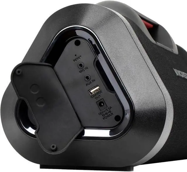 Alt view image 4 of 7 - Monster Bluetooth Boombox: IPX5 Rechargeable Waterproof Bluetooth Speaker with USB Charge Out & Aux Input, 120W Portable Wireless Speaker