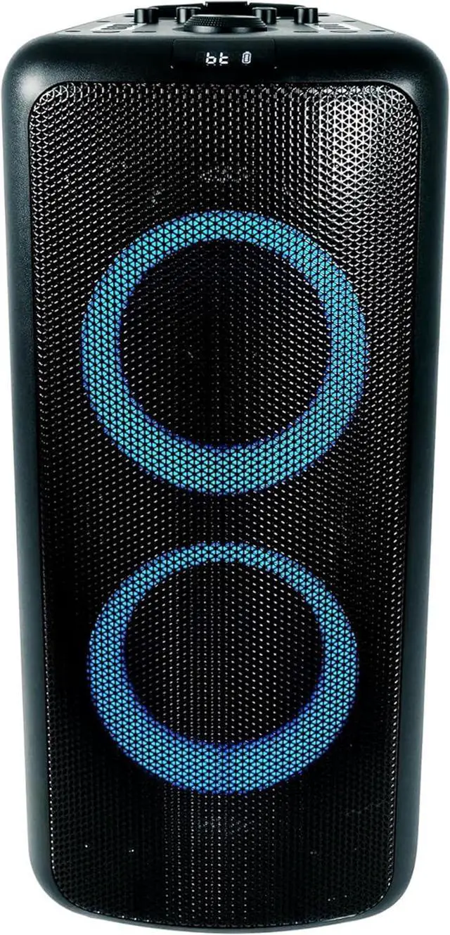 Main image of Rockville Elite Party 65 500W Bluetooth Speaker 8-Ohm, Karaoke Effects, LED Lights, Long Battery Life, Perfect for Parties and Events