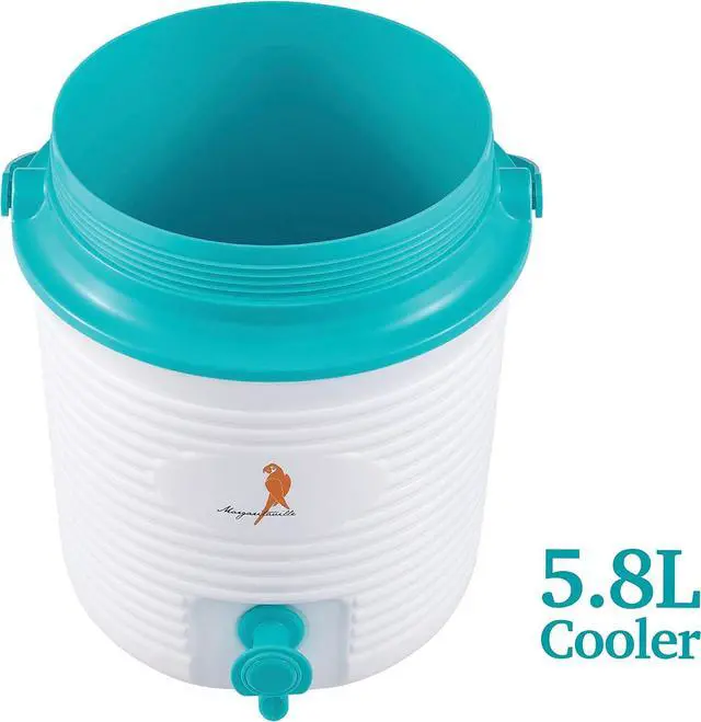 Alt view image 3 of 7 - Margaritaville A Sip of Summer Bluetooth Wireless Speaker & Cooler Bluetooth Speakers, Fun Drink & Beer Cooler, Water Resistant Outdoor Speaker, Unique Margaritaville Design