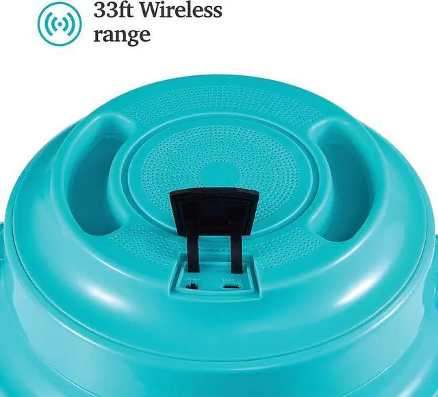 Alt view image 4 of 7 - Margaritaville A Sip of Summer Bluetooth Wireless Speaker & Cooler Bluetooth Speakers, Fun Drink & Beer Cooler, Water Resistant Outdoor Speaker, Unique Margaritaville Design