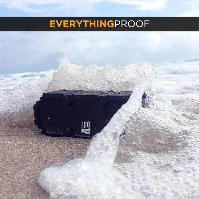 Alt view image 2 of 7 - Altec Lansing Mini LifeJacket 2 - IP67 Waterproof Floating Bluetooth Speaker For Pool And Travel, Shockproof and Snowproof Portable Speaker for Outdoor, 30ft Range and 10 Hour Playtime