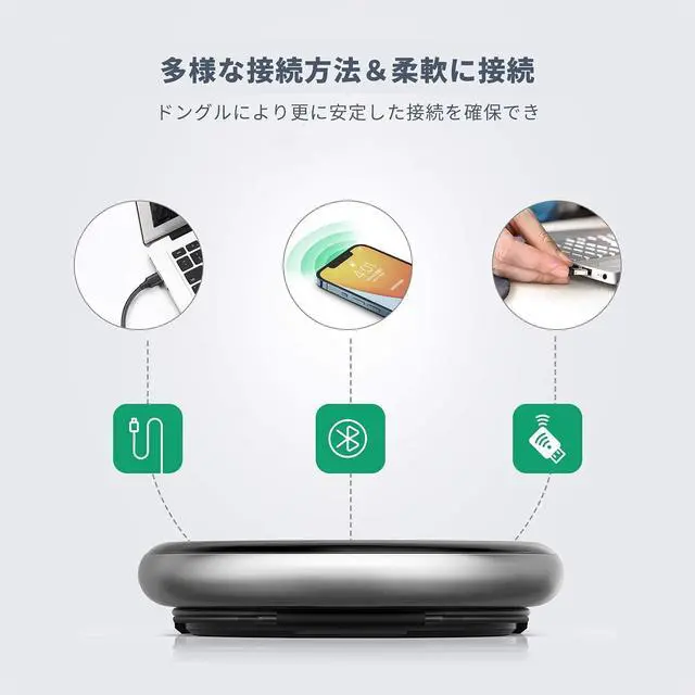 Alt view image 4 of 6 - Yealink CP700-Premium Portable USB/Bluetooth Speakerphone