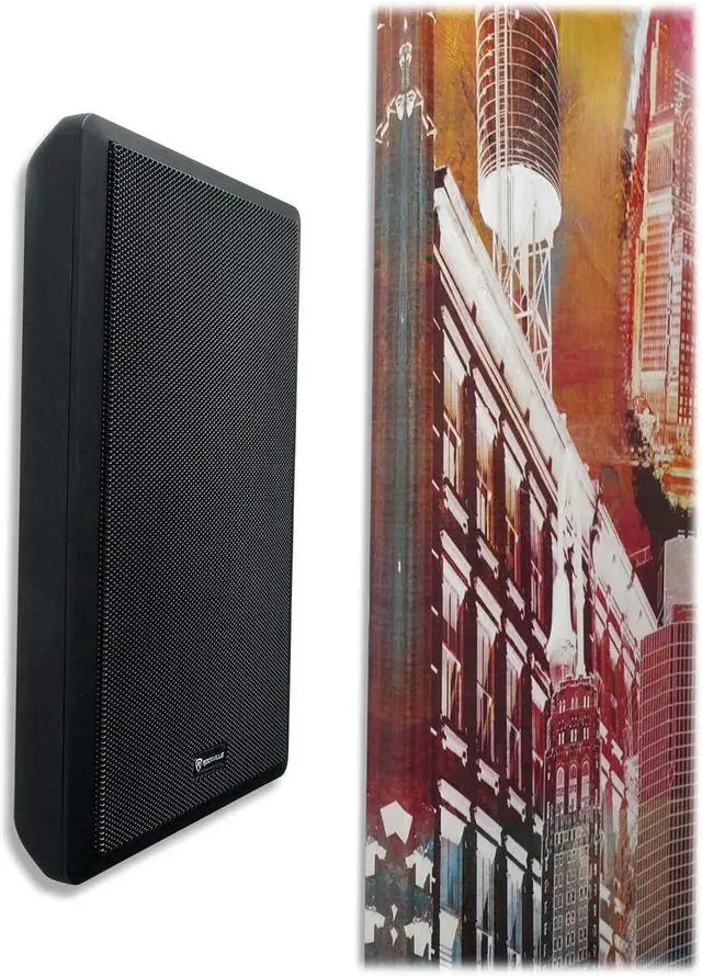 Alt view image 6 of 7 - Rockville RockSlim Black 5.25" 240W Home Theater Speakers (2), 8 Ohm, Slim Wall-Mount Design, Clear Audio, Durable Build, for Home Theater Enthusiasts