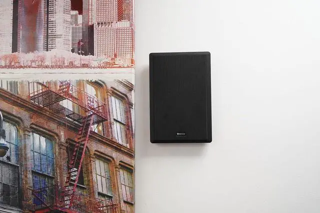 Alt view image 7 of 7 - Rockville RockSlim Black 5.25" 240W Home Theater Speakers (2), 8 Ohm, Slim Wall-Mount Design, Clear Audio, Durable Build, for Home Theater Enthusiasts