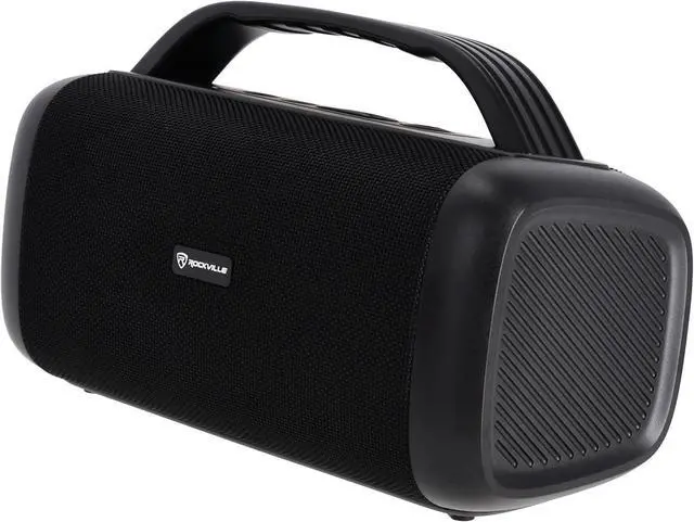 Alt view image 3 of 7 - Rockville RPB55 30W Portable Bluetooth Speaker, Deep Bass, Long Battery Life, IPX5 Water-Resistant, Perfect for Outdoor Adventures and Parties