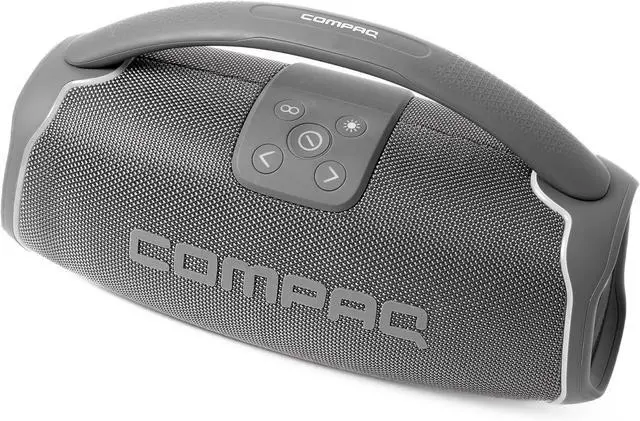 Main image of Compaq 50W Bluetooth Speaker  Powerful Wireless Speaker with TWS Pairing, Bluetooth 5.3, IPX6 Waterproof, Uninterrupted Playtime, Dynamic LED