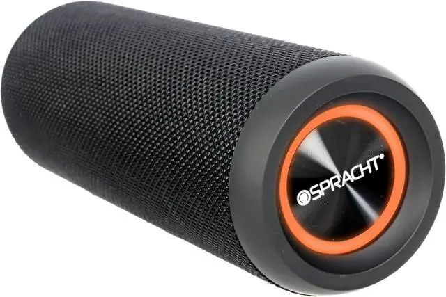 Main image of Blunote Turbo Portable Bluetooth Speaker with FM Radio, SD Card Slot, Microphone, IPX5 Water Resistant, Wireless Stereo Pairing, LED - Powerful Sound for Indoor and Outdoor Use