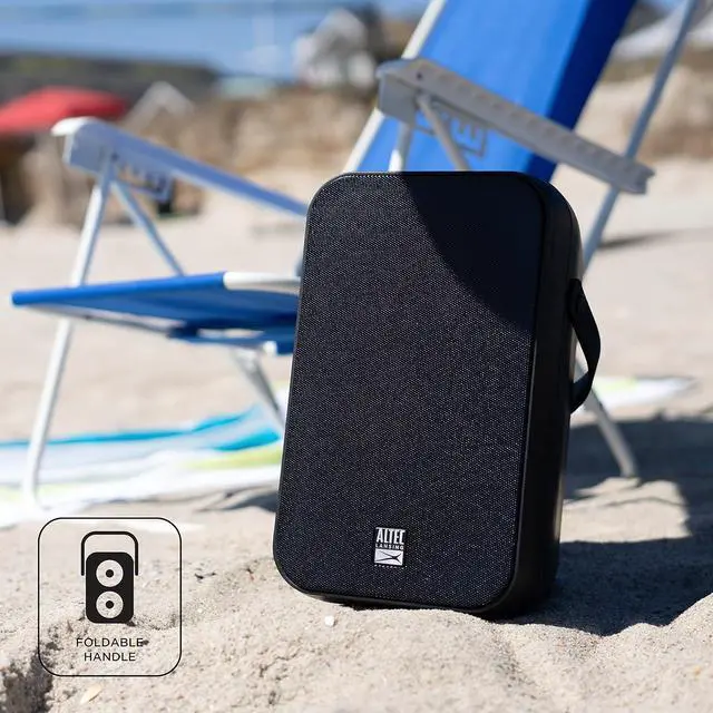 Alt view image 6 of 7 - Altec Lansing Shockwave Wireless Speaker 60W Bluetooth speakerwith a Long Lasting 6 Hour Battery, Multi LED Party Modes, Multiple bass Boost Modes, Party Sync
