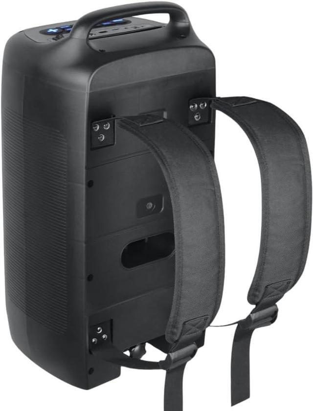 Alt view image 2 of 5 - RCA BEATWAVES STAGE-66 Double 6.5" Bluetooth Speaker with Mic, TWS, Remote & Disco LED Light, Black