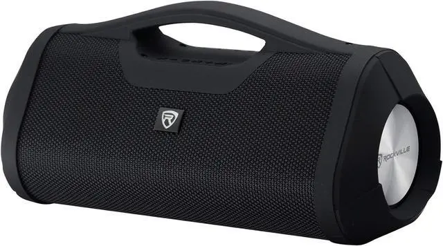 Alt view image 2 of 7 - Rockville 2 RPB-XL Portable Bluetooth Wireless Stereo Linking Speakers+Powerbank