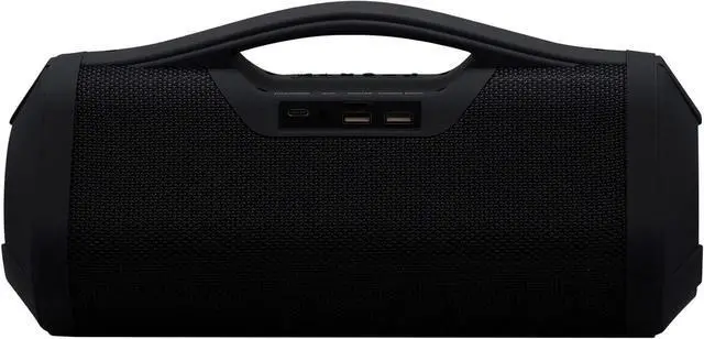 Alt view image 4 of 7 - Rockville 2 RPB-XL Portable Bluetooth Wireless Stereo Linking Speakers+Powerbank