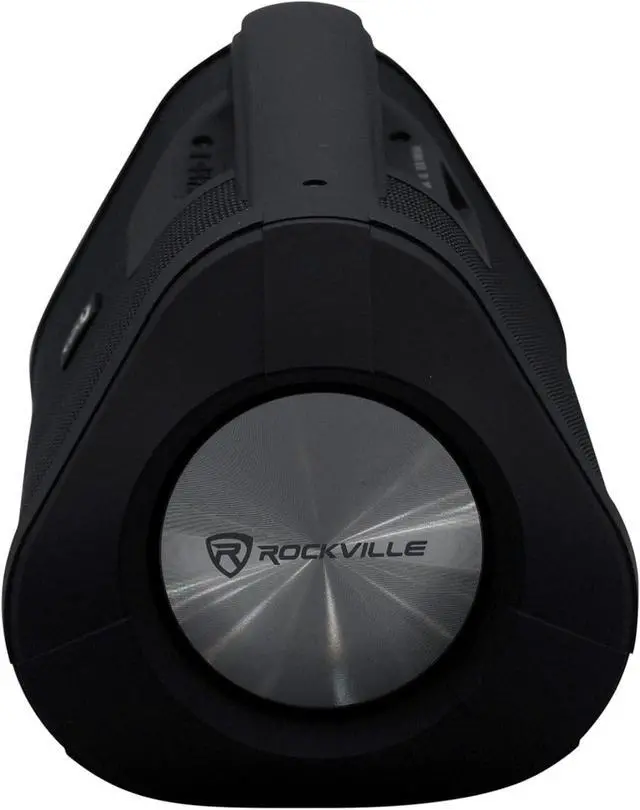 Alt view image 6 of 7 - Rockville 2 RPB-XL Portable Bluetooth Wireless Stereo Linking Speakers+Powerbank
