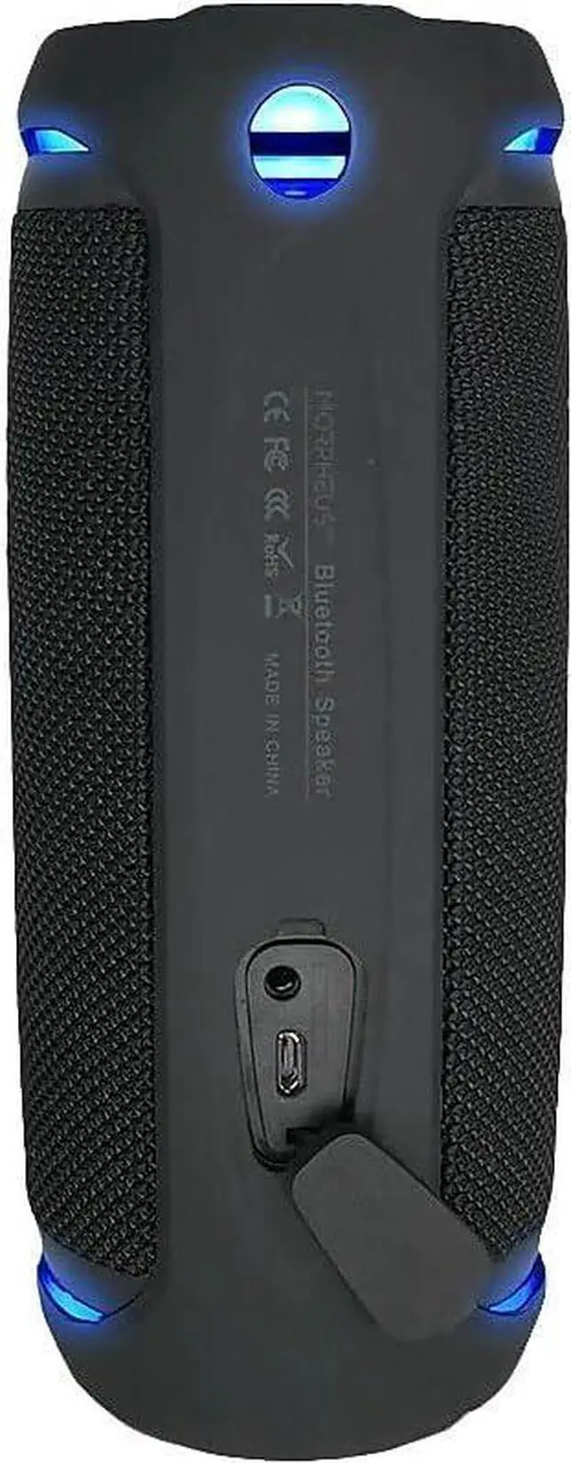 Alt view image 2 of 6 - Morpheus 360 BT7750BLK Sound Ring II Portable Bluetooth Speaker - 25W Stereo - Loud 360 Degree HD Surround Sound w/Bass - 20H Battery - Portable Speakers w/Bluetooth - Dual Pairing