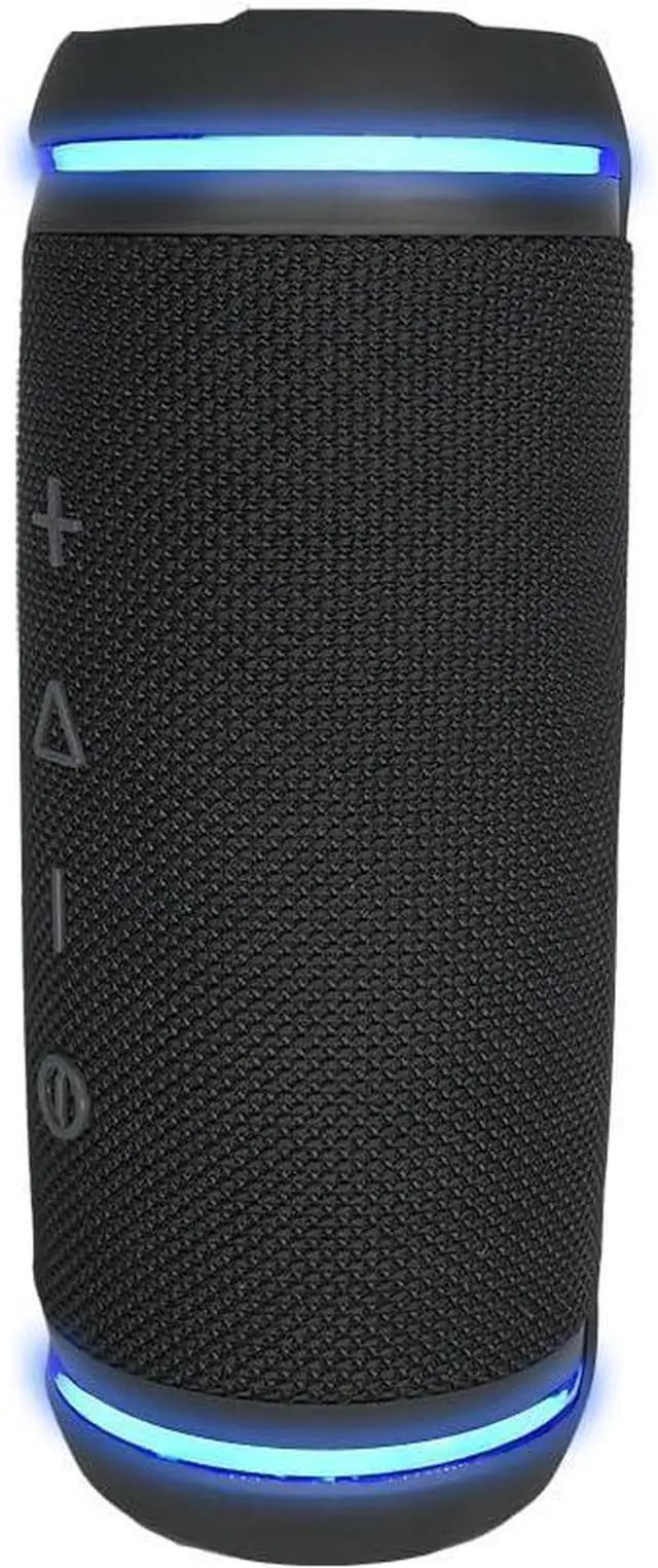 Alt view image 3 of 6 - Morpheus 360 BT7750BLK Sound Ring II Portable Bluetooth Speaker - 25W Stereo - Loud 360 Degree HD Surround Sound w/Bass - 20H Battery - Portable Speakers w/Bluetooth - Dual Pairing
