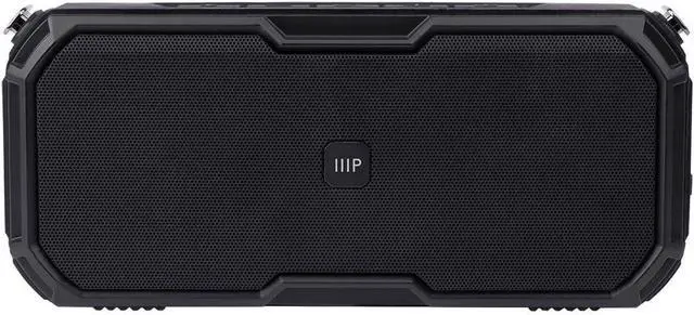Alt view image 2 of 5 - Monoprice Harmony Boombox Portable Bluetooth Speaker | Waterproof, TWS, Wireless Connectivity Up to 32 Feet, Builtin Microphone for Voice Calls, for Home, Outdoor, Travel